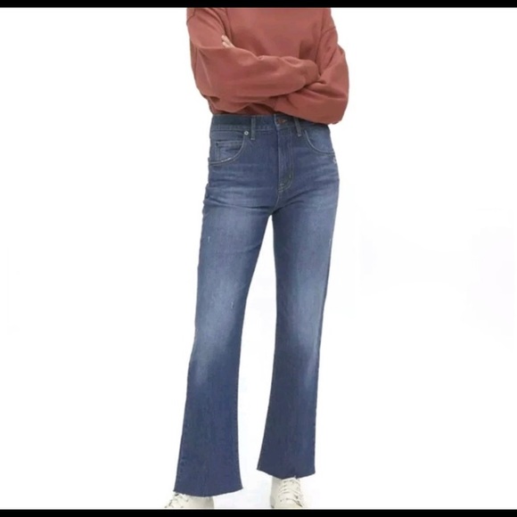 GAP Denim - Gap high rise ankle flare jeans.